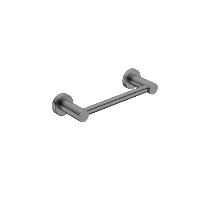 Nero Mecca Hand Towel Rail Gun Metal Bathroom Accessories Nero