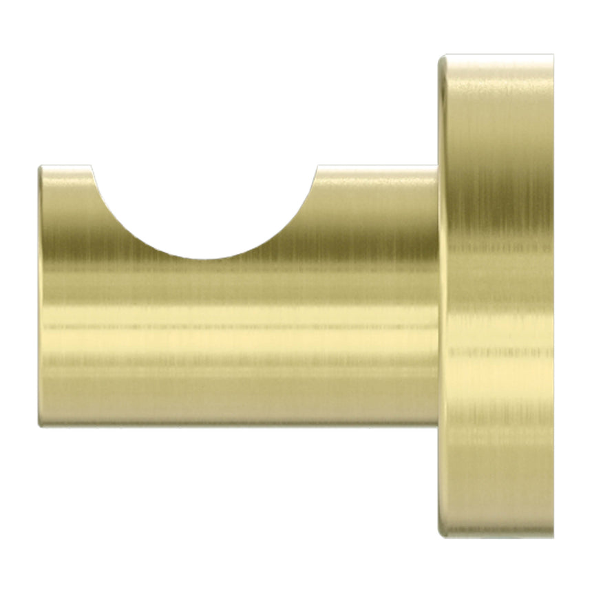 Nero Mecca Robe Hook Brushed Yellow Gold Bathroom Accessories Nero