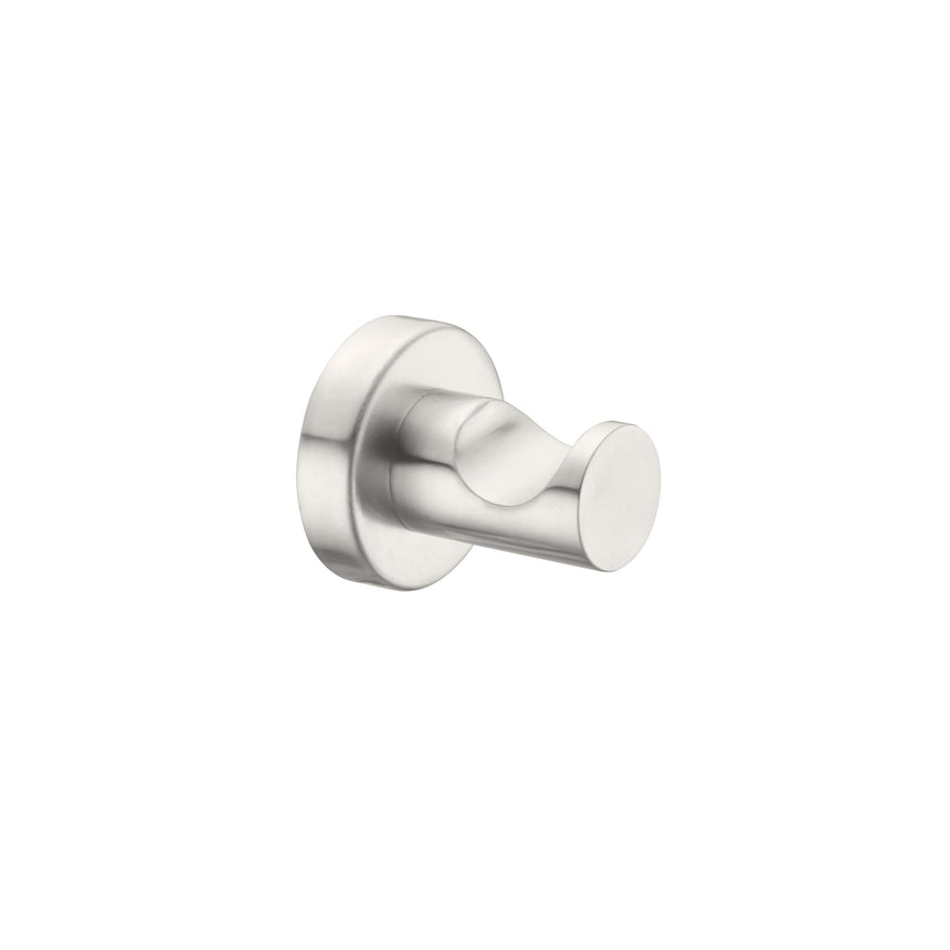 Nero Mecca Robe Hook Brushed Nickel Bathroom Accessories Nero