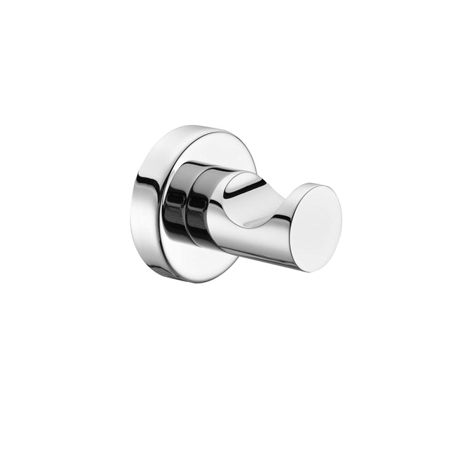 Nero Mecca Robe Hook Chrome Bathroom Accessories Nero
