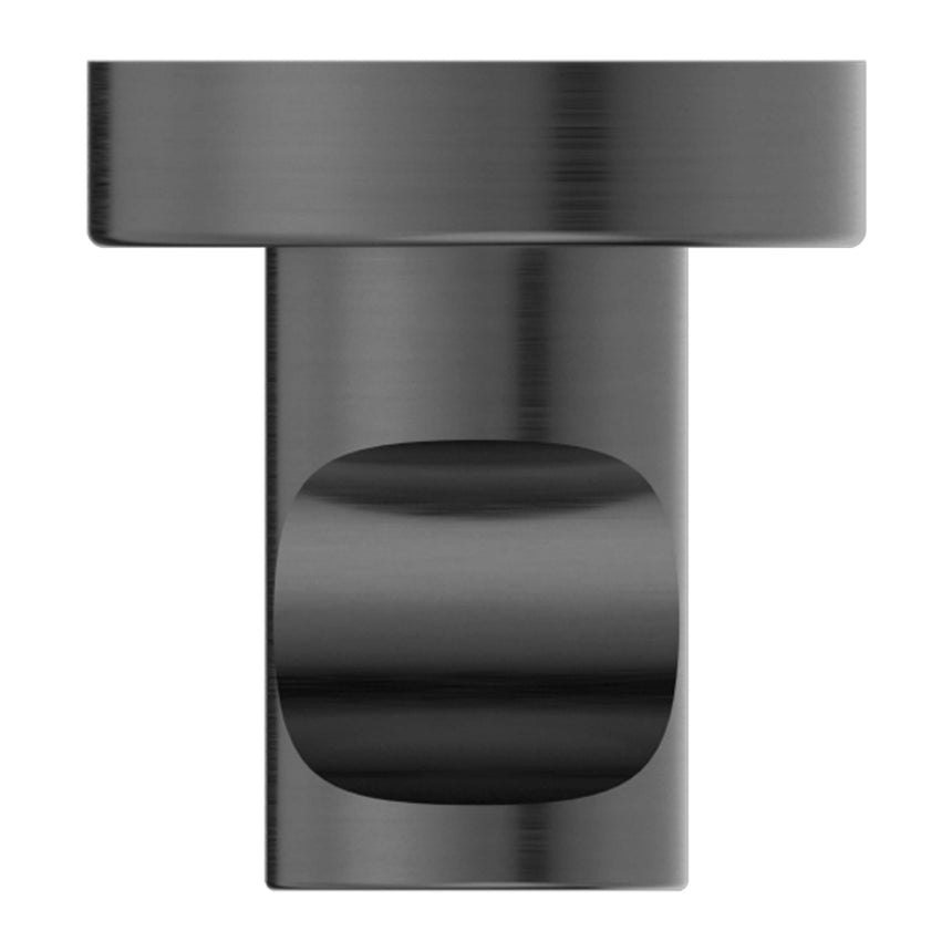 Nero Mecca Robe Hook Gun Metal Bathroom Accessories Nero
