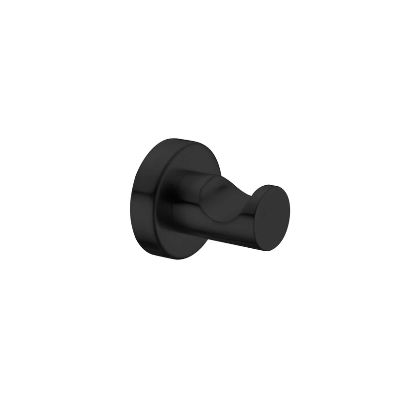 Nero Mecca Robe Hook Matte Black Bathroom Accessories Nero