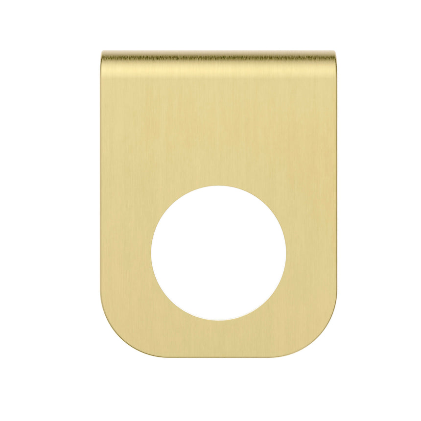 Nero Mecca Soap Bottle Holder Brushed Yellow Gold Bathroom Accessories Nero