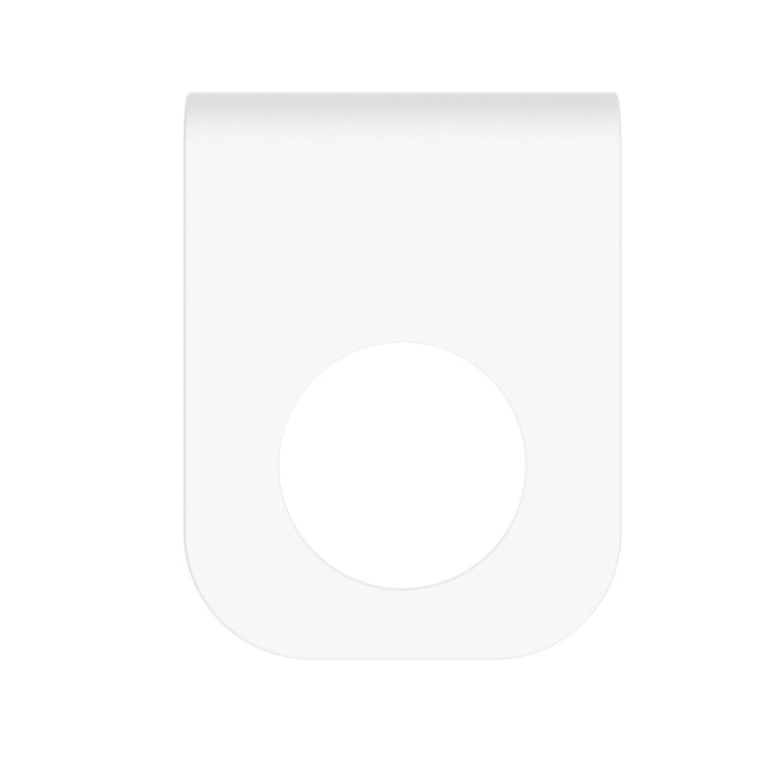 Nero Mecca Soap Bottle Holder Matte White Bathroom Accessories Nero