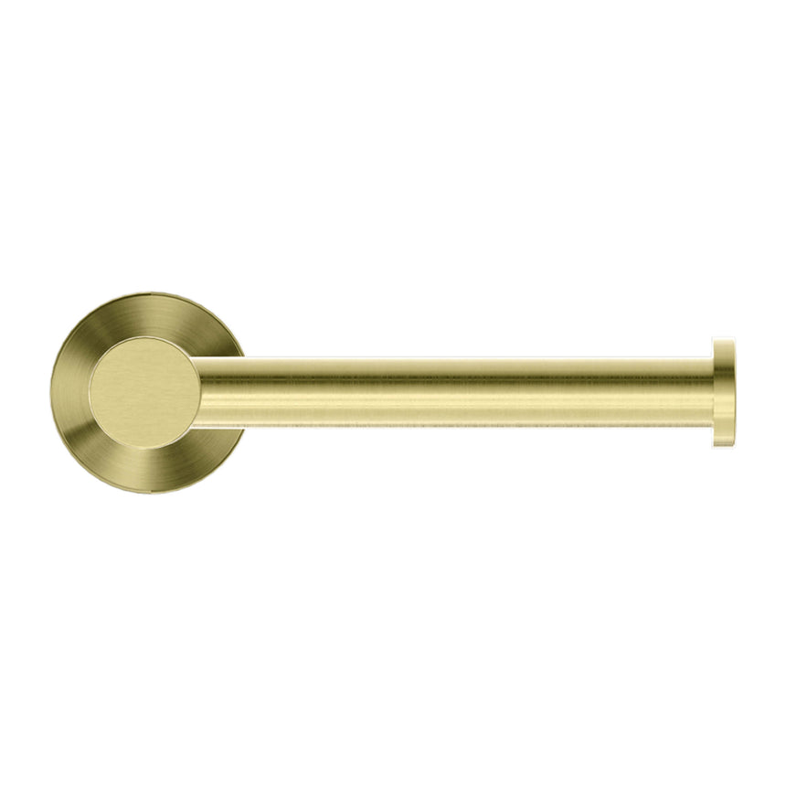 Nero Mecca Toilet Roll Holder Brushed Yellow Gold Bathroom Accessories Nero