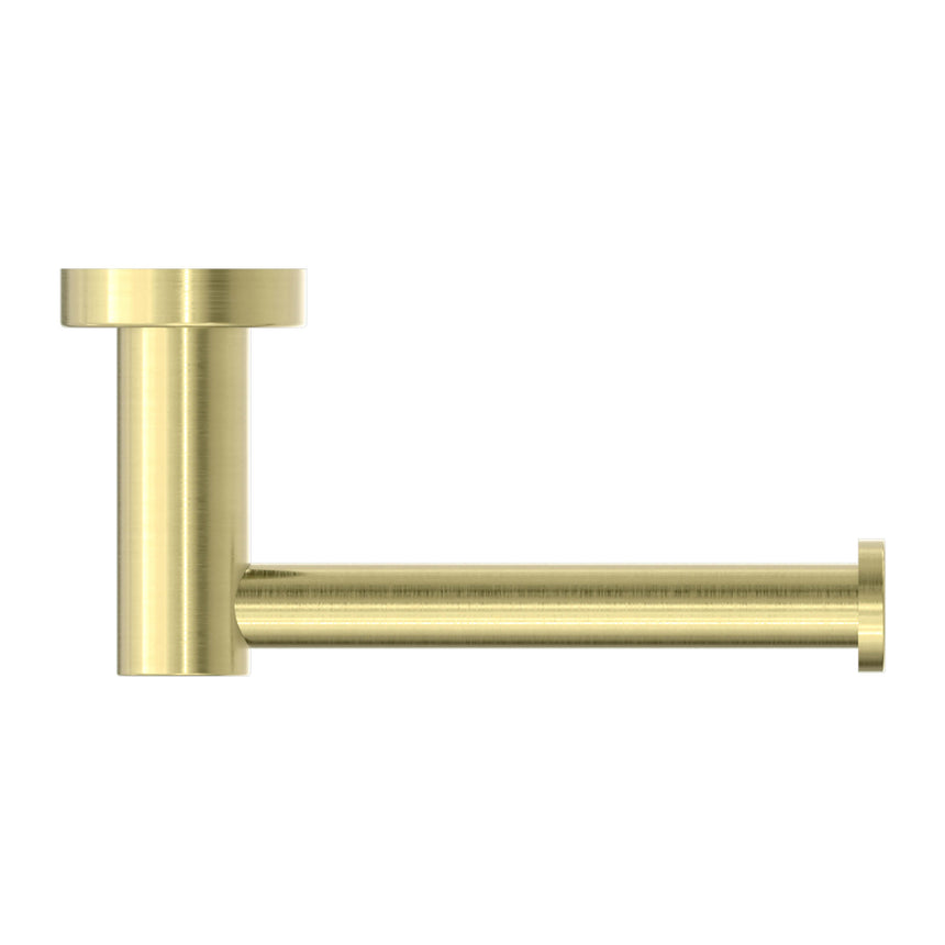 Nero Mecca Toilet Roll Holder Brushed Yellow Gold Bathroom Accessories Nero