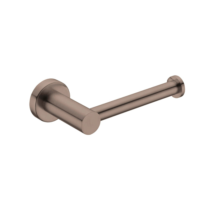 Nero Mecca Toilet Roll Holder Brushed Bronze Bathroom Accessories Nero