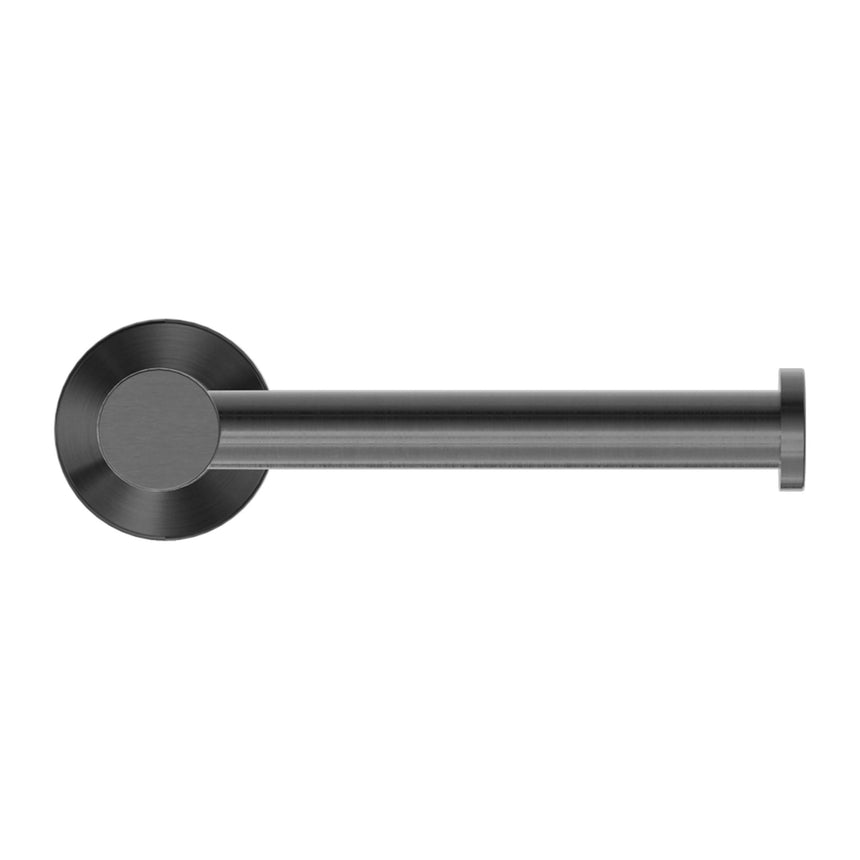 Nero Mecca Toilet Roll Holder Gun Metal Bathroom Accessories Nero