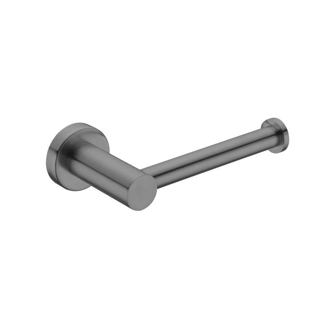Nero Mecca Toilet Roll Holder Gun Metal Bathroom Accessories Nero