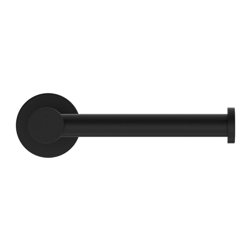 Nero Mecca Toilet Roll Holder Matte Black Bathroom Accessories Nero