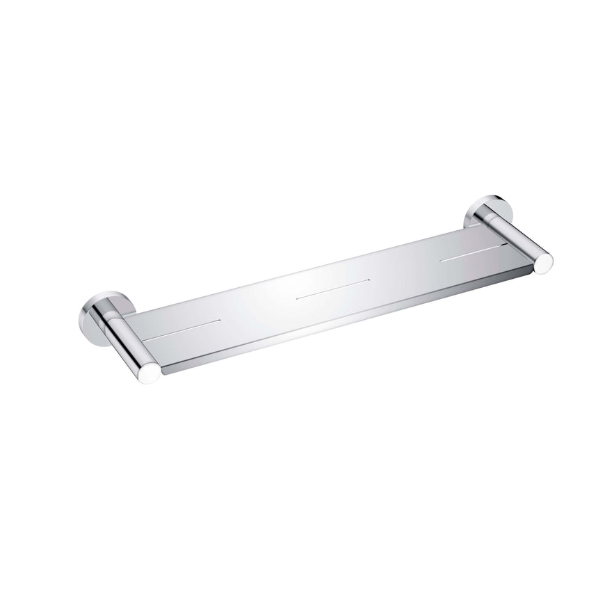 Nero Mecca Shower Shelf Chrome Bathroom Accessories Nero