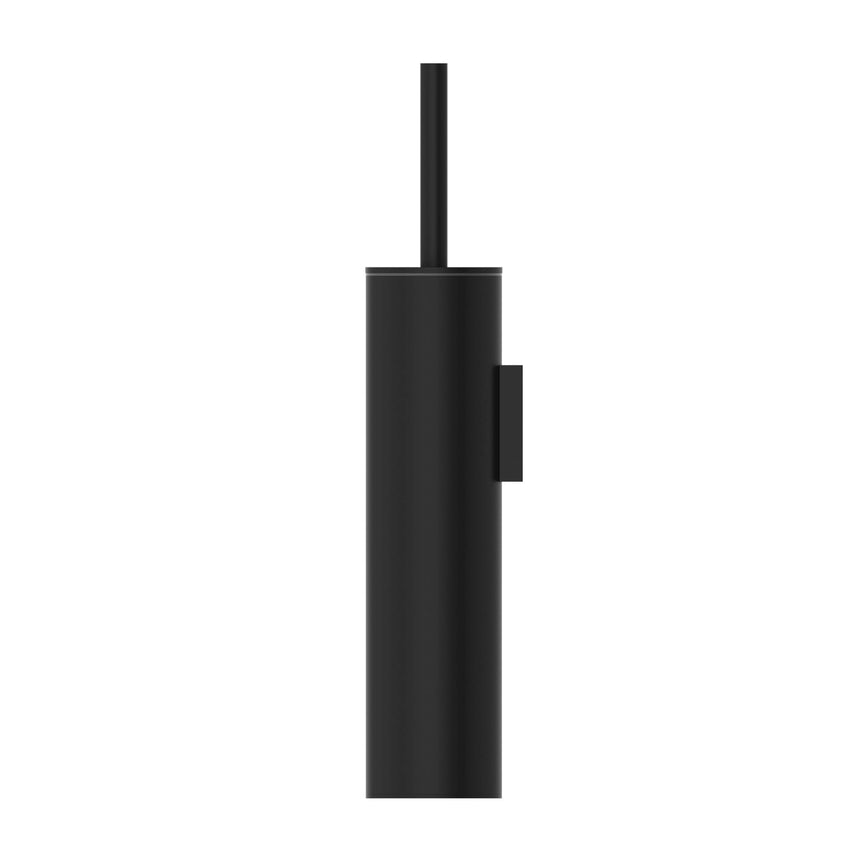 Nero Mecca Toilet Brush Holder Matte Black Bathroom Accessories Nero