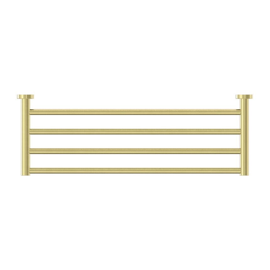 Nero Mecca Towel Rack Brushed Yellow Gold Bathroom Accessories Nero