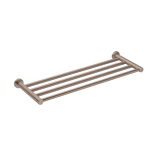 Nero Mecca Towel Rack Brushed Bronze Bathroom Accessories Nero