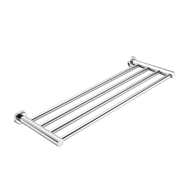 Nero Mecca Towel Rack Chrome Bathroom Accessories Nero