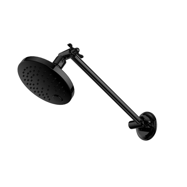 Nero X Plus All Direction Shower Head Matte Black Tapware Nero