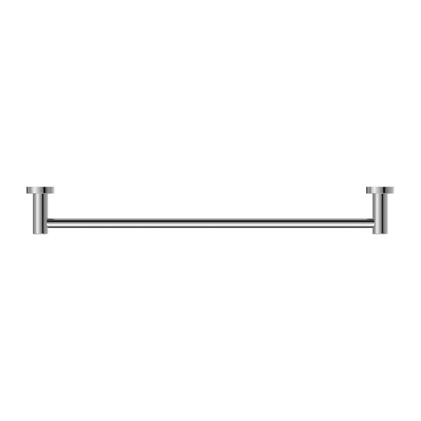 Nero Dolce Single Towel Rail 600mm Chrome Bathroom Accessories Nero