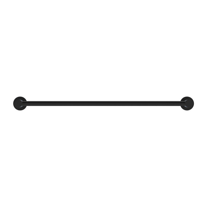 Nero Dolce Double Towel Rail 600mm Matte Black Bathroom Accessories Nero