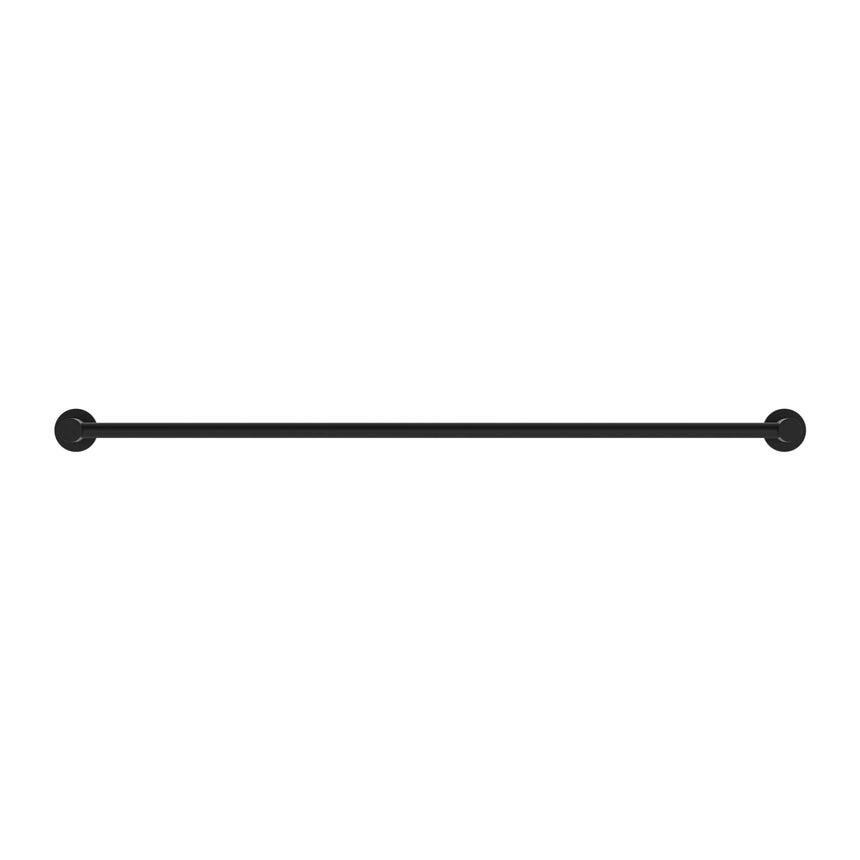 Nero Dolce Double Towel Rail 800mm Matte Black Bathroom Accessories Nero