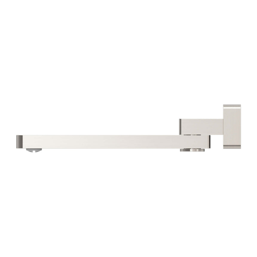 Nero Celia Swivel Bath Spout Brushed Nickel Bath Spout Nero