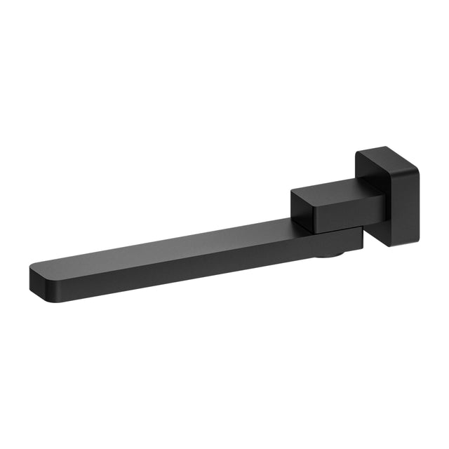 Nero Celia Swivel Bath Spout Matte Black Bath Spout Nero
