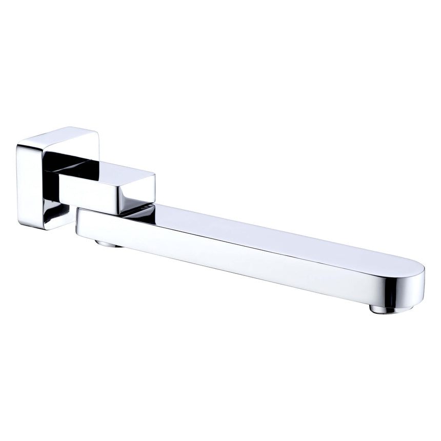 Nero Bianca Swivel Bath Spout Chrome Bath Spout Nero