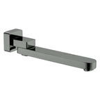 Nero Bianca Swivel Bath Spout Gun Metal