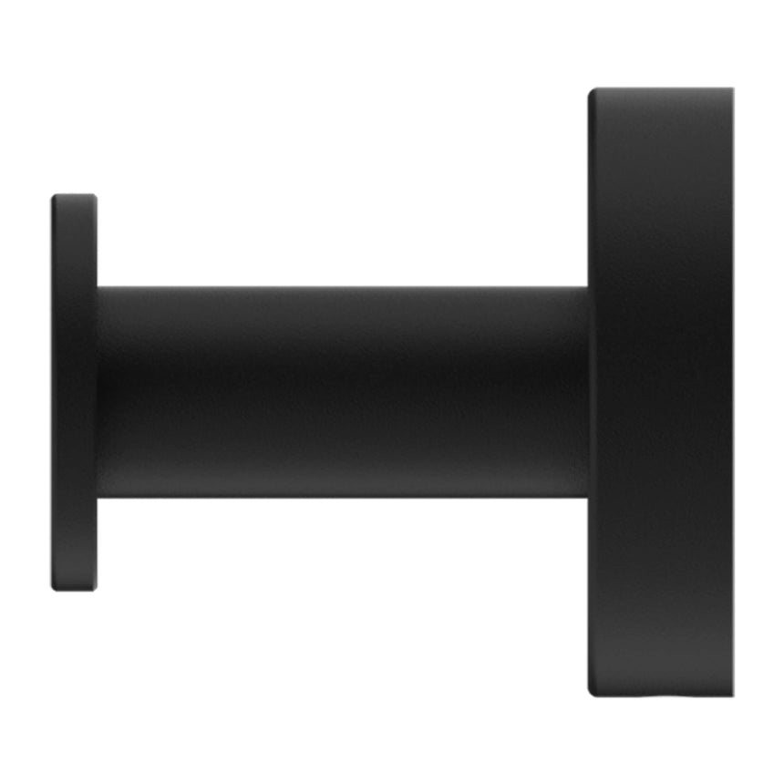 Nero Dolce Robe Hook Matte Black Bathroom Accessories Nero