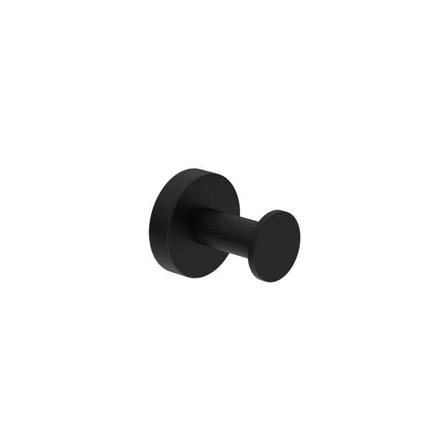 Nero Dolce Robe Hook Matte Black Bathroom Accessories Nero