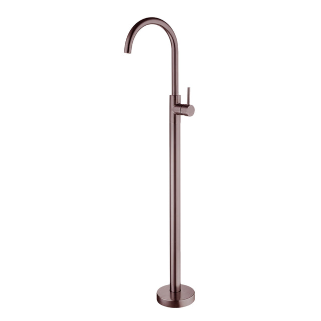 Nero Floormount Mixer Brushed Bronze Shower Nero