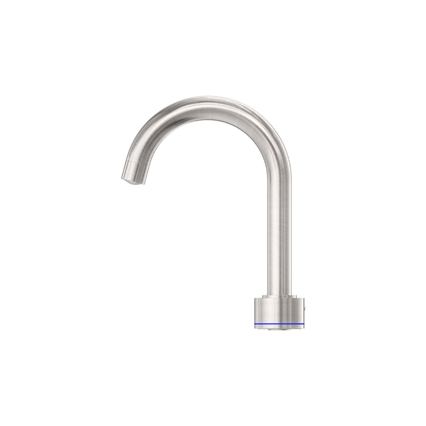 Nero Kara Basin Set Brushed Nickel Tapware Nero