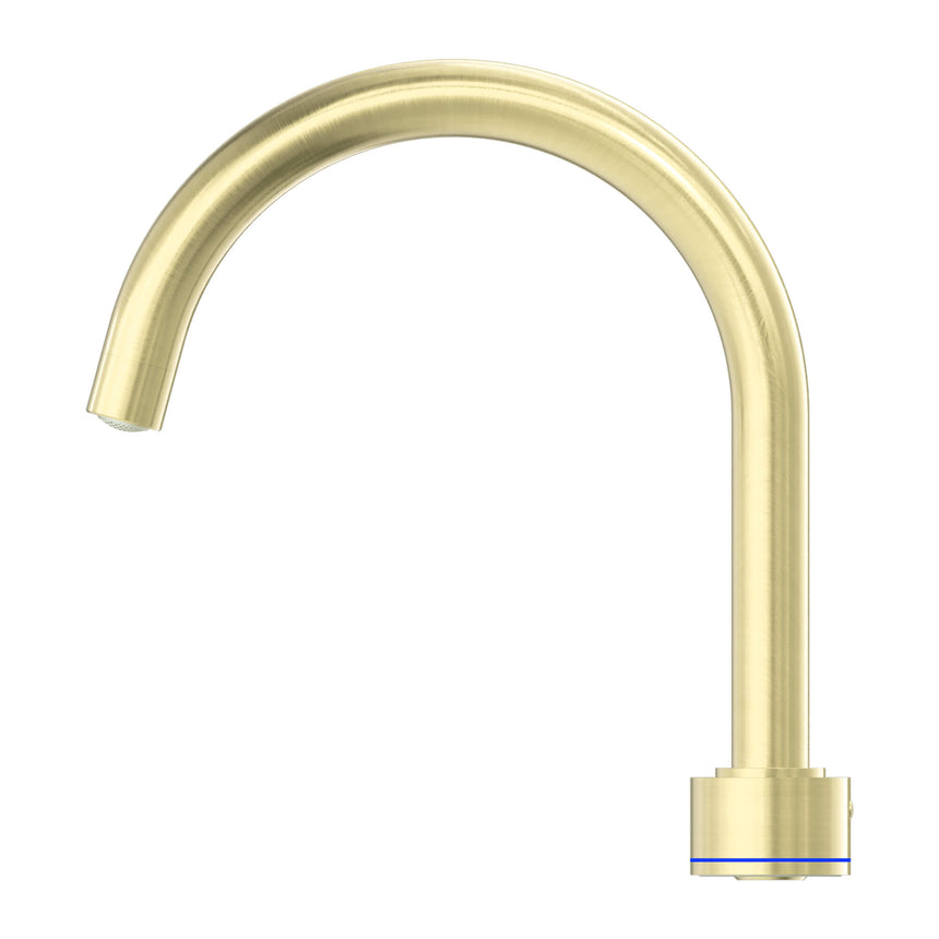 Nero Kara Bath Set Brushed Yellow Gold Tapware Nero