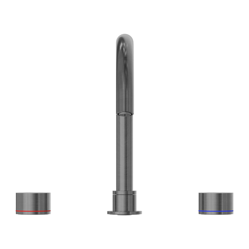 Nero Kara Bath Set Gun Metal Tapware Nero