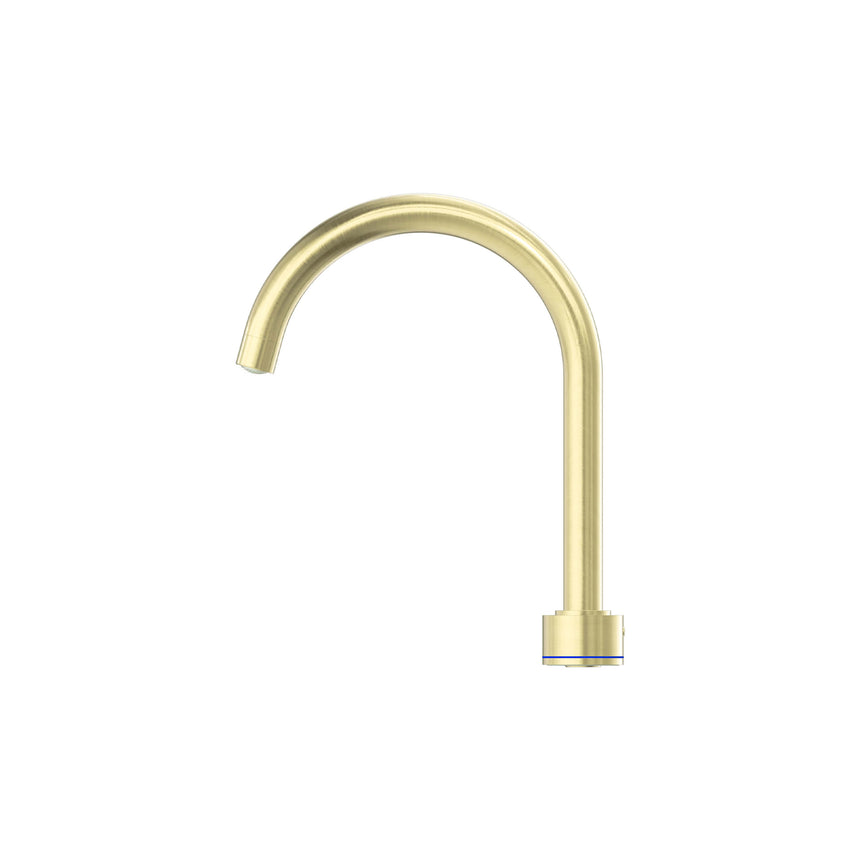 Nero Kara Kitchen Set Brushed Yellow Gold Tapware Nero