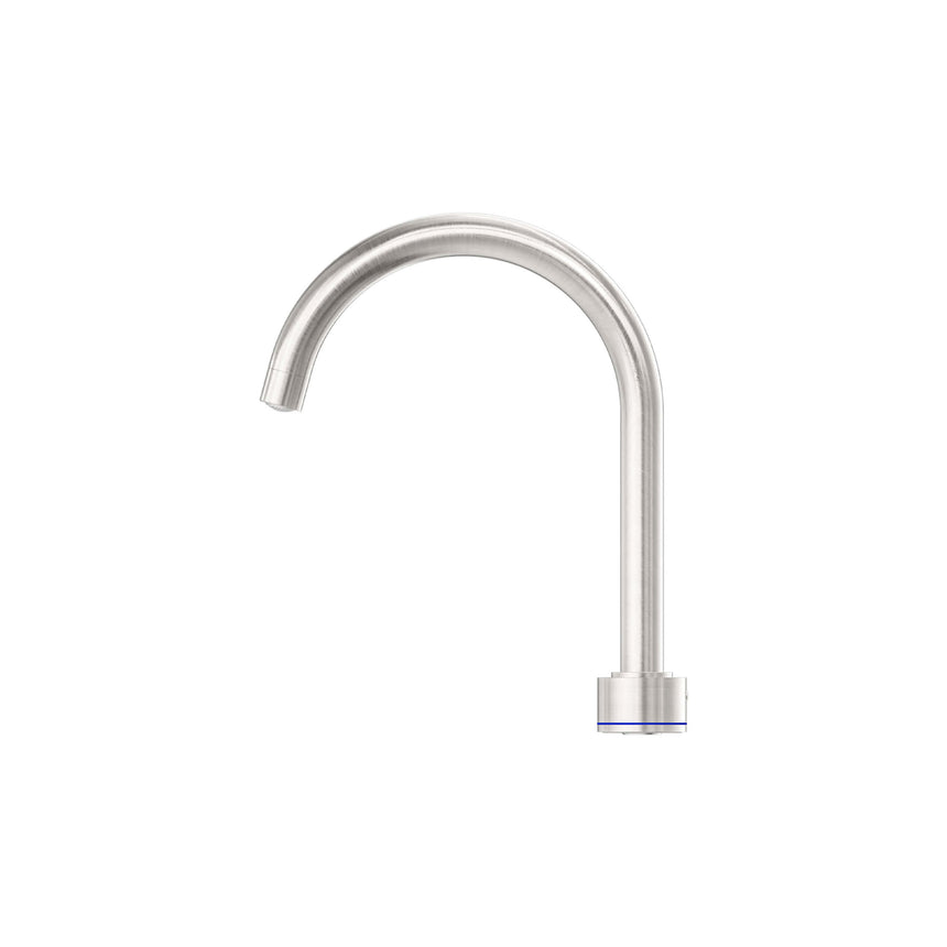 Nero Kara Kitchen Set Brushed Nickel Tapware Nero