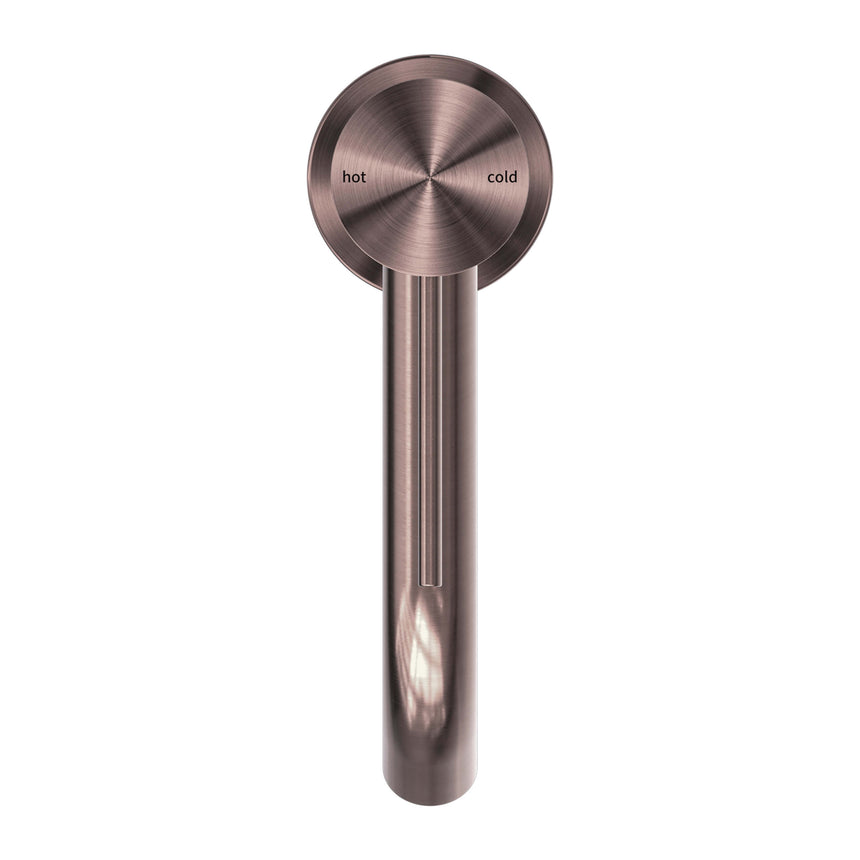 Nero Mecca Basin Mixer Brushed Bronze Tapware Nero