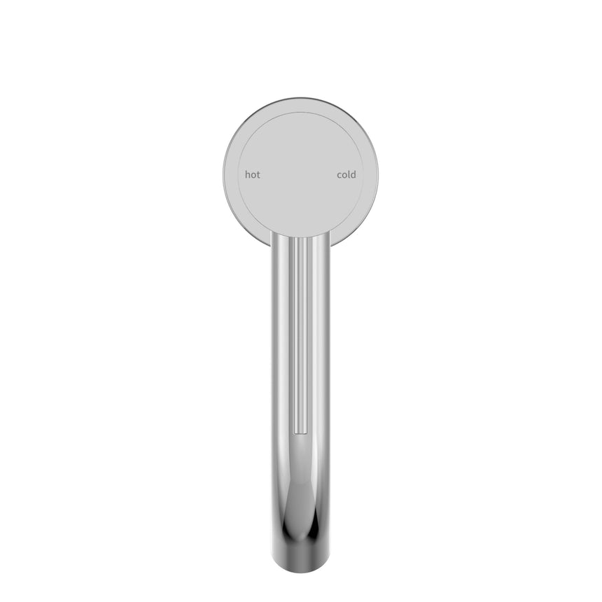 Nero Mecca Basin Mixer Chrome Tapware Nero