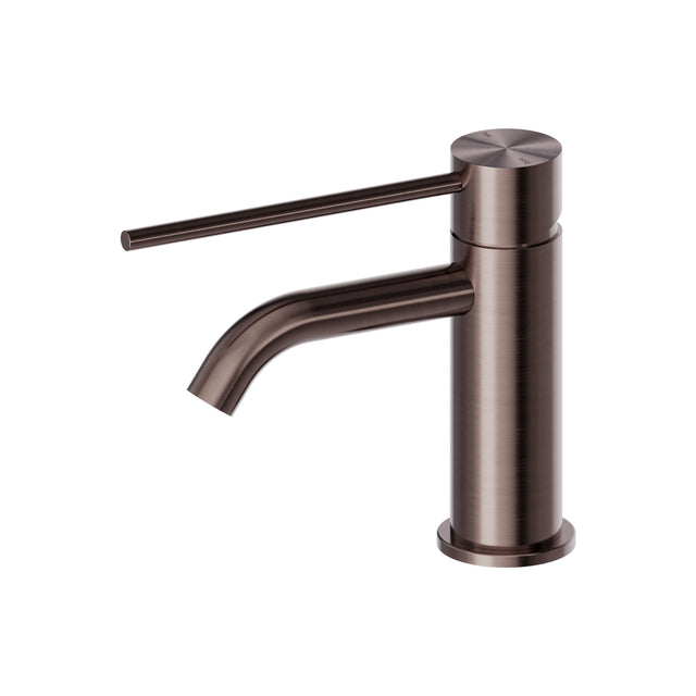 Nero Mecca Care Basin Mixer Brushed Bronze Tapware Nero