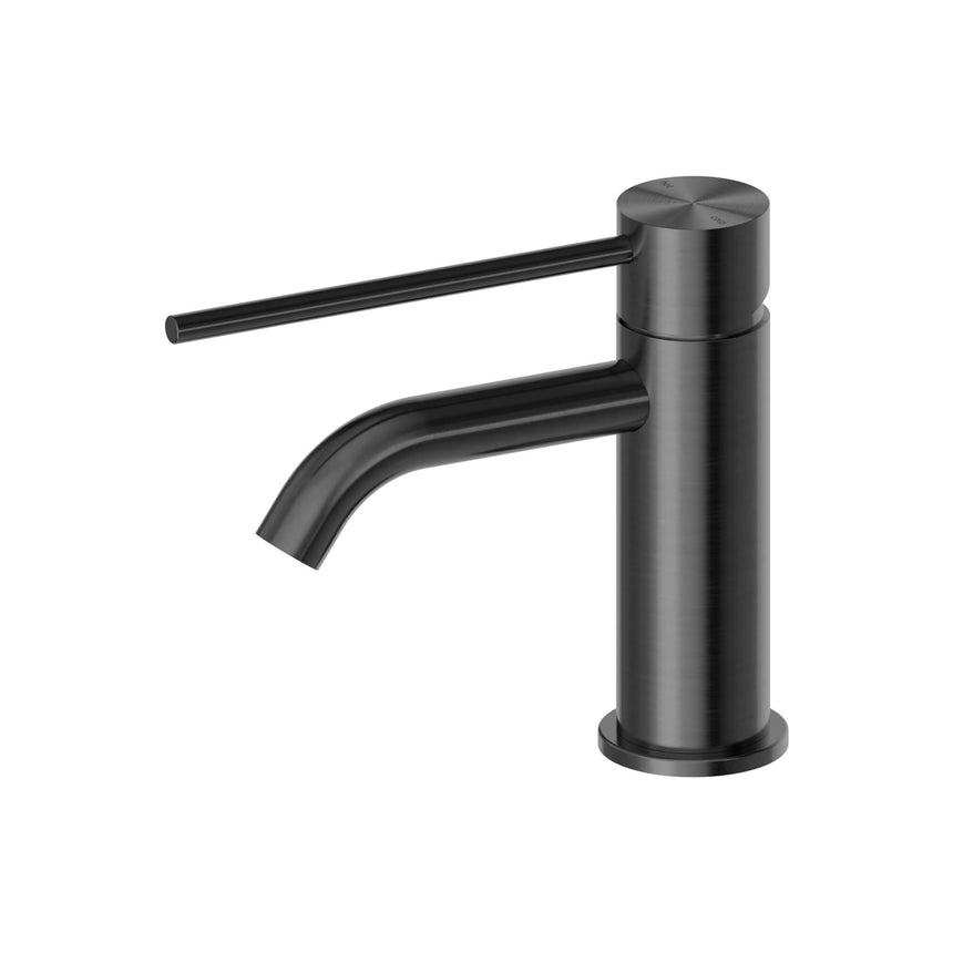Nero Mecca Care Basin Mixer Gun Metal Tapware Nero