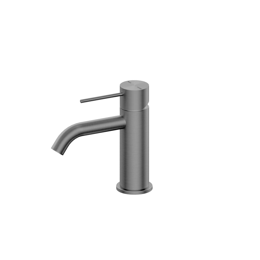 Nero Mecca Basin Mixer Gun Metal Tapware Nero
