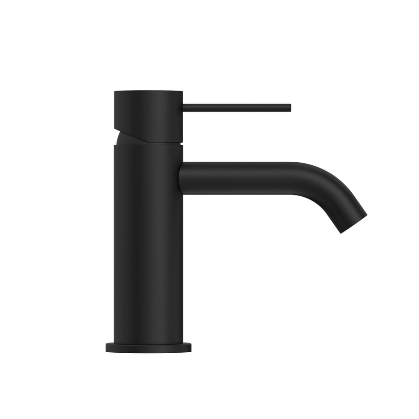 Nero Mecca Basin Mixer Matte Black Tapware Nero