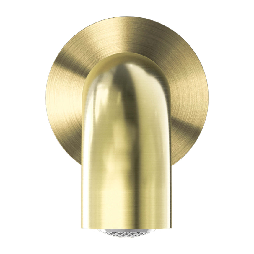 Nero Mecca Bath/Basin Spout Only 160mm Brushed Yellow Gold Bath Spout Nero