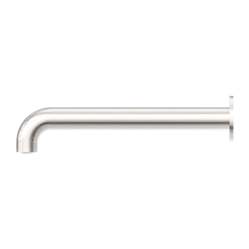 Nero Mecca Bath/Basin Spout Only 160mm Brushed Nickel Bath Spout Nero