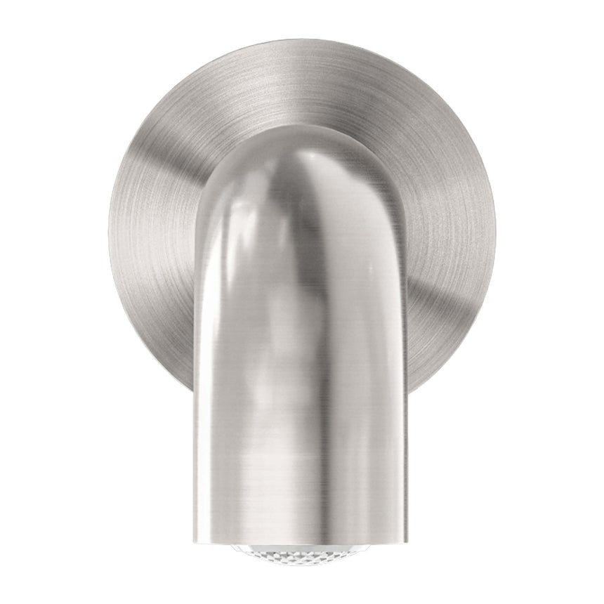 Nero Mecca Bath/Basin Spout Only 160mm Brushed Nickel Bath Spout Nero