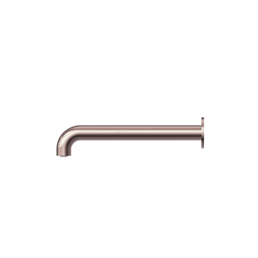 Nero Mecca Bath/Basin Spout Only 160mm Brushed Bronze Bath Spout Nero