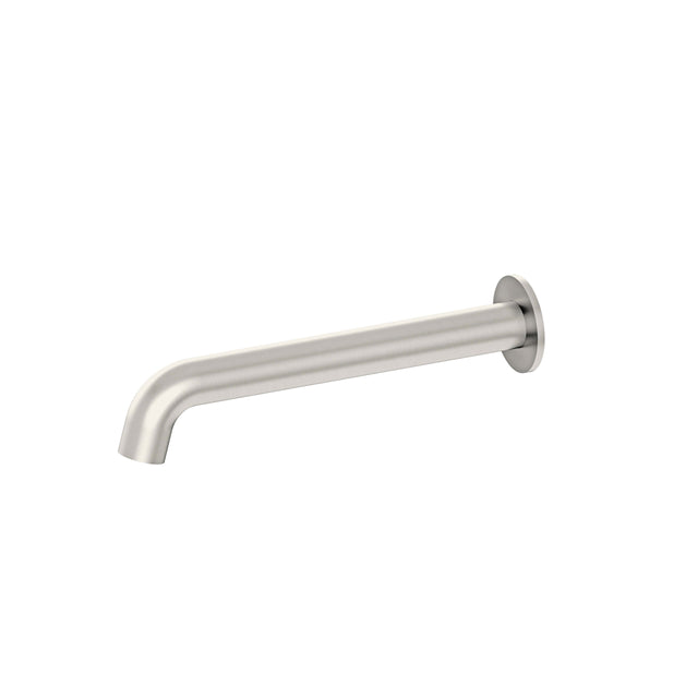 Nero Mecca Bath/Basin Spout Only 160mm Brushed Nickel Bath Spout Nero