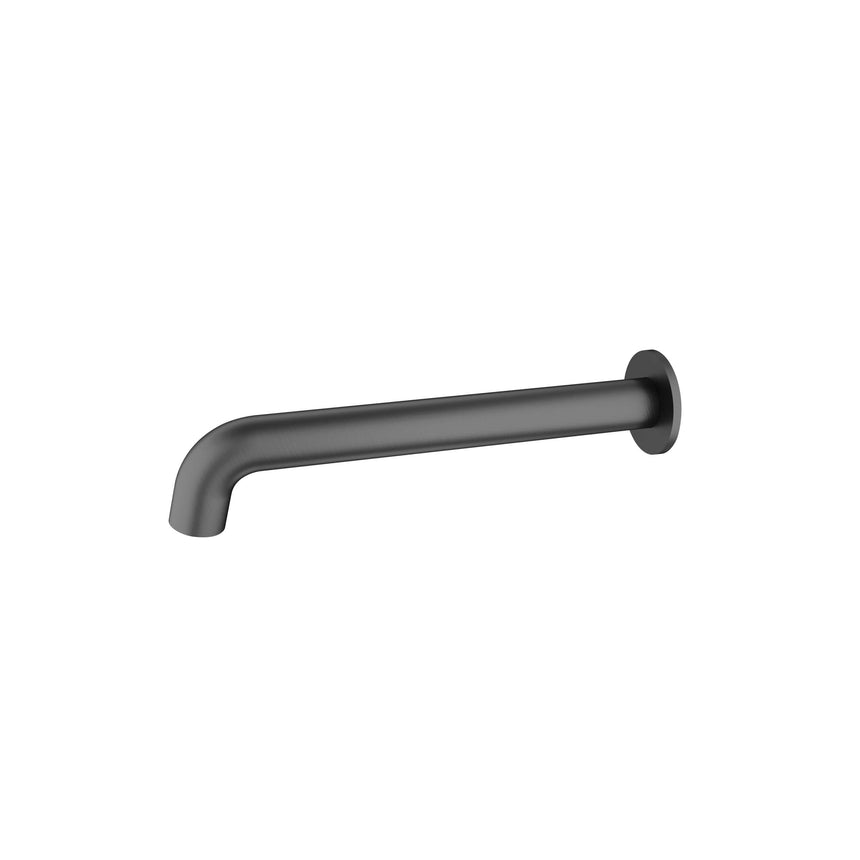 Nero Mecca Bath/Basin Spout Only 160mm Gun Metal Bath Spout Nero