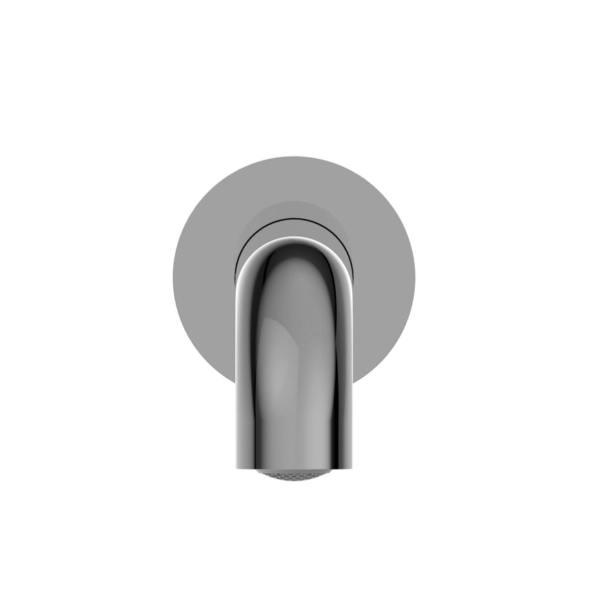 Nero Mecca Bath/Basin Spout Only 160mm Chrome Bath Spout Nero