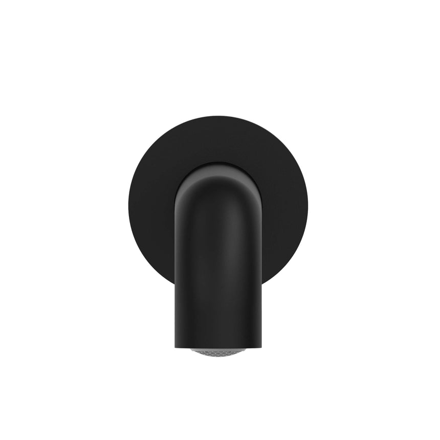 Nero Mecca Bath/Basin Spout Only 160mm Matte Black Bath Spout Nero