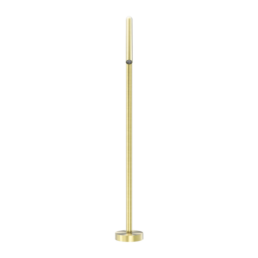 Nero Mecca Floor Standing Bath Spout Only Brushed Yellow Gold Shower Nero